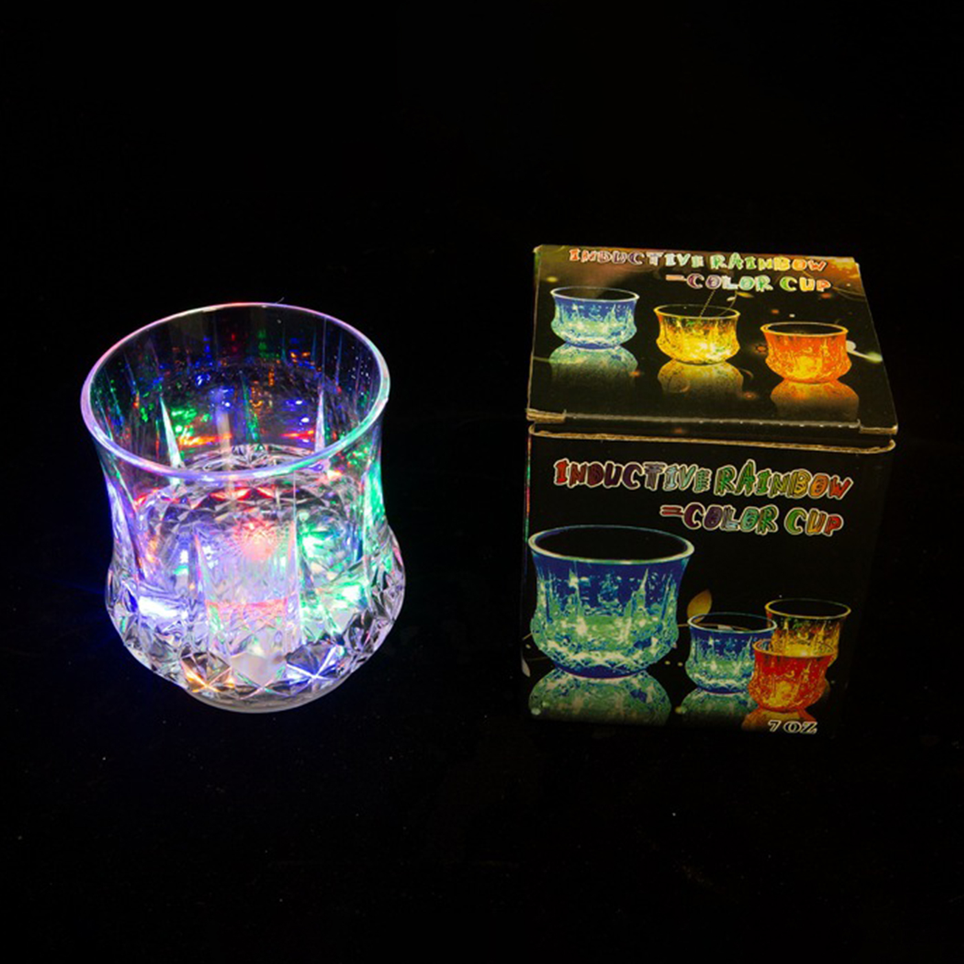 LED Pineapple Inductive Wine Glass1