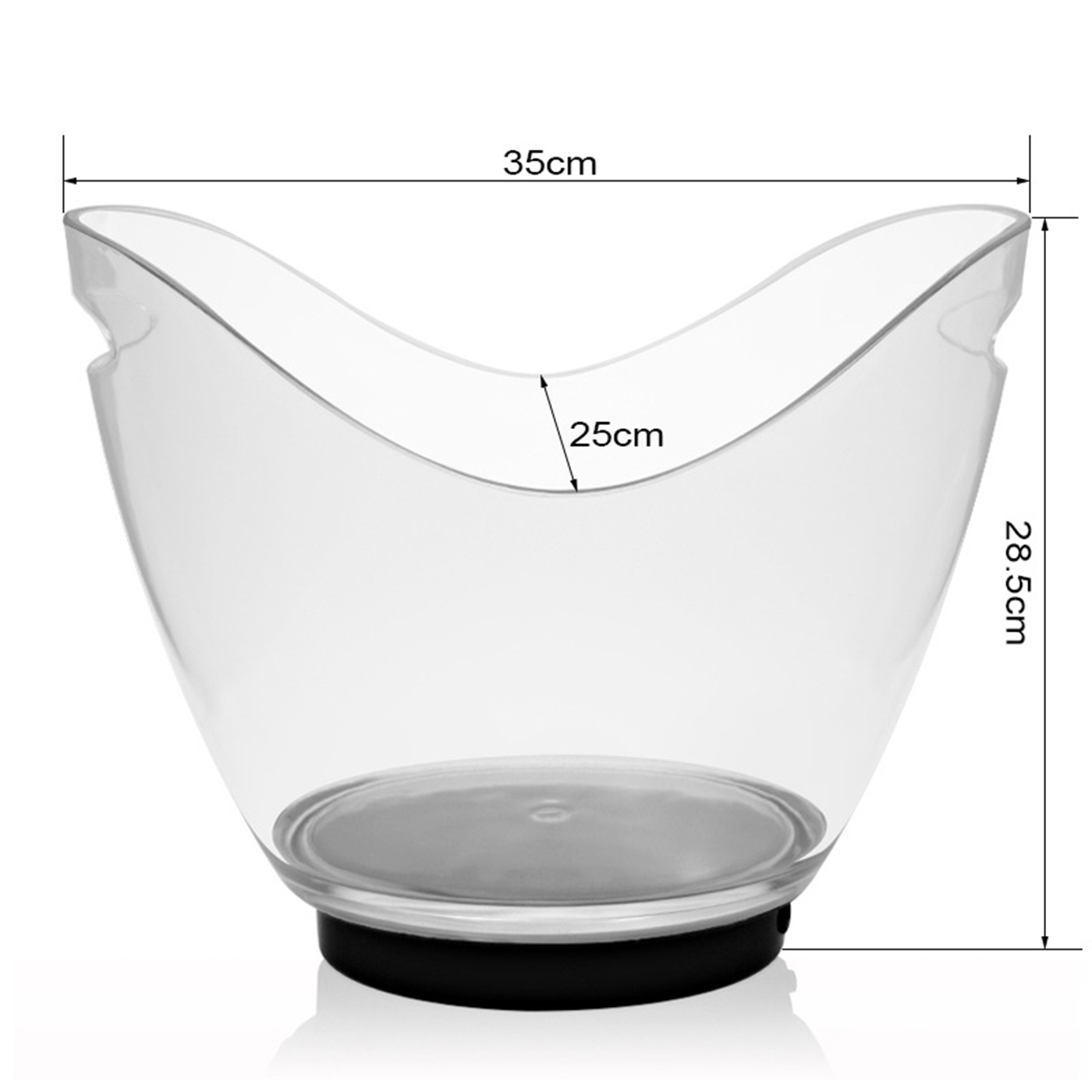 LED Ice Bucket With Handles2