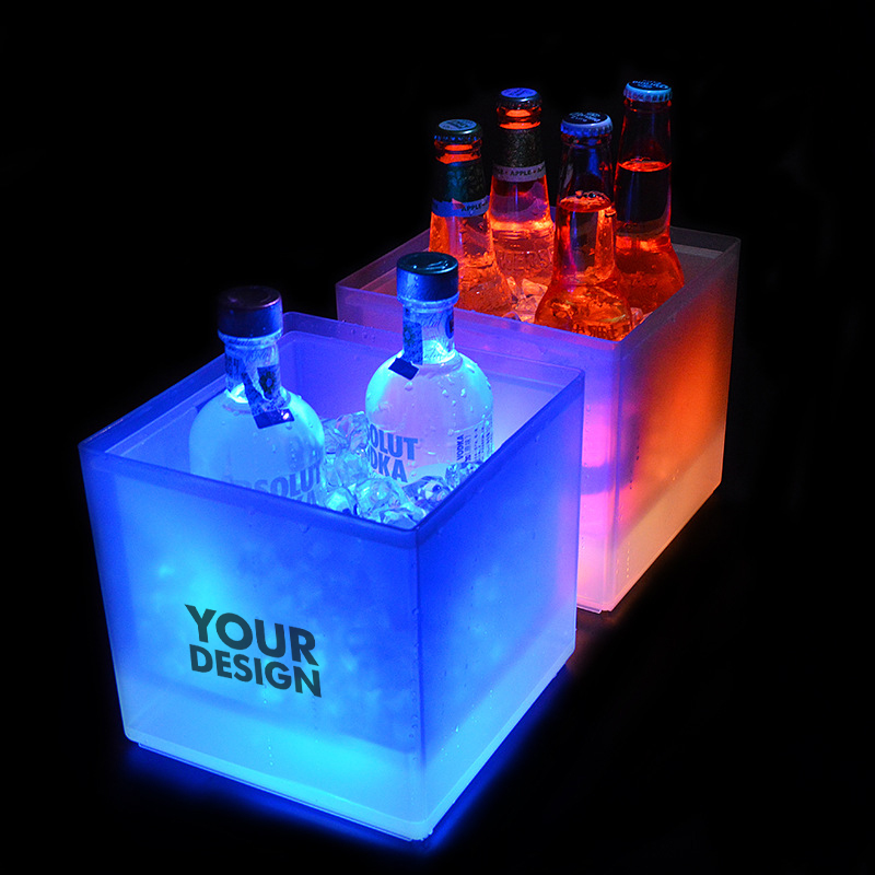 3.5L Colorful LED Ice Bucket1