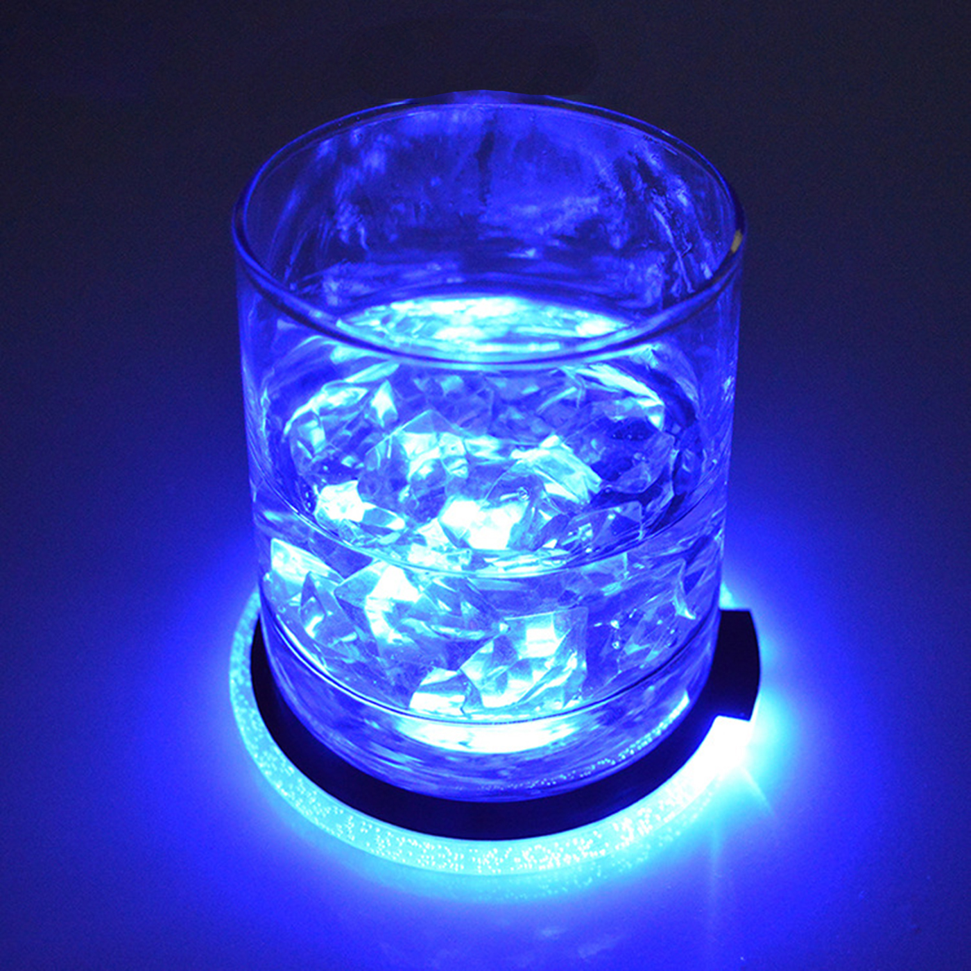 Round LED Luminous Coaster3