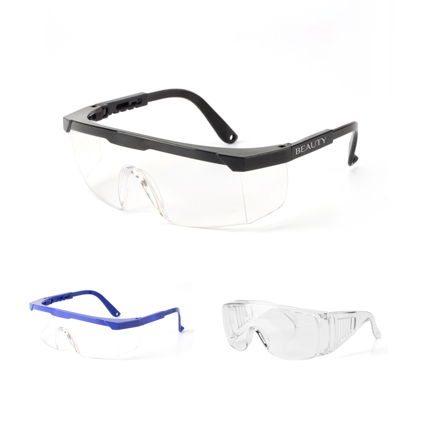 Clear Anti-fog Eyes Protection Goggles