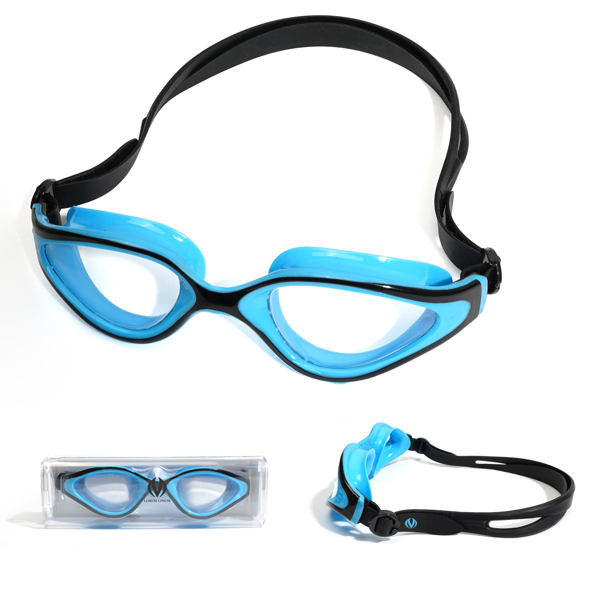 HD Anti Fog Swimming Goggles