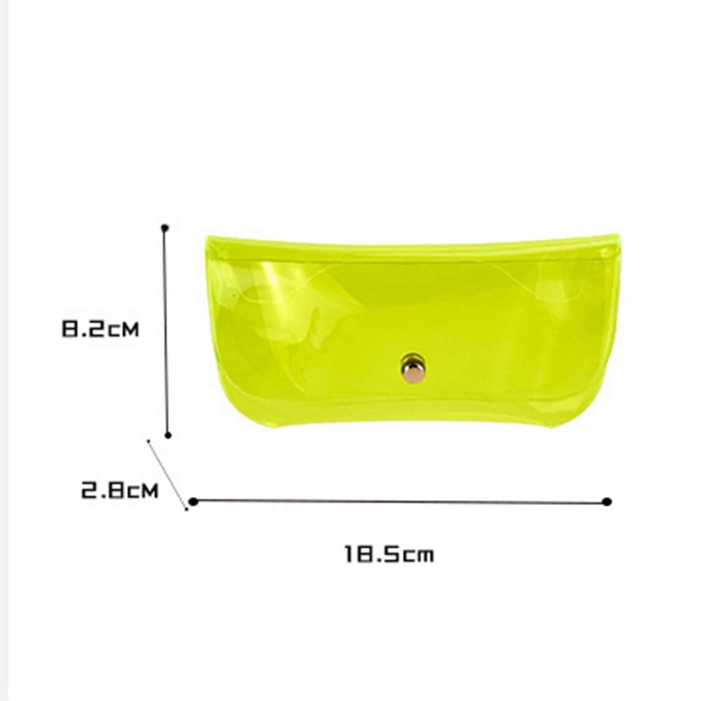 PVC Clear Jelly Sunglasses Pouch2