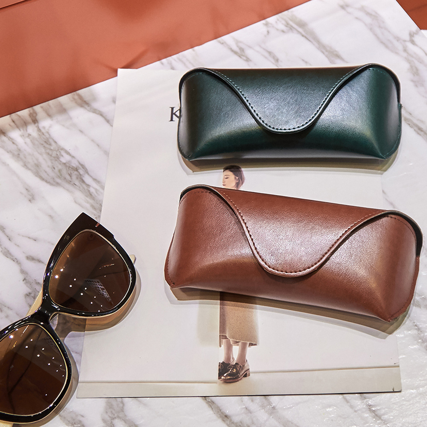 PU Leather Soft Sunglasses Case3