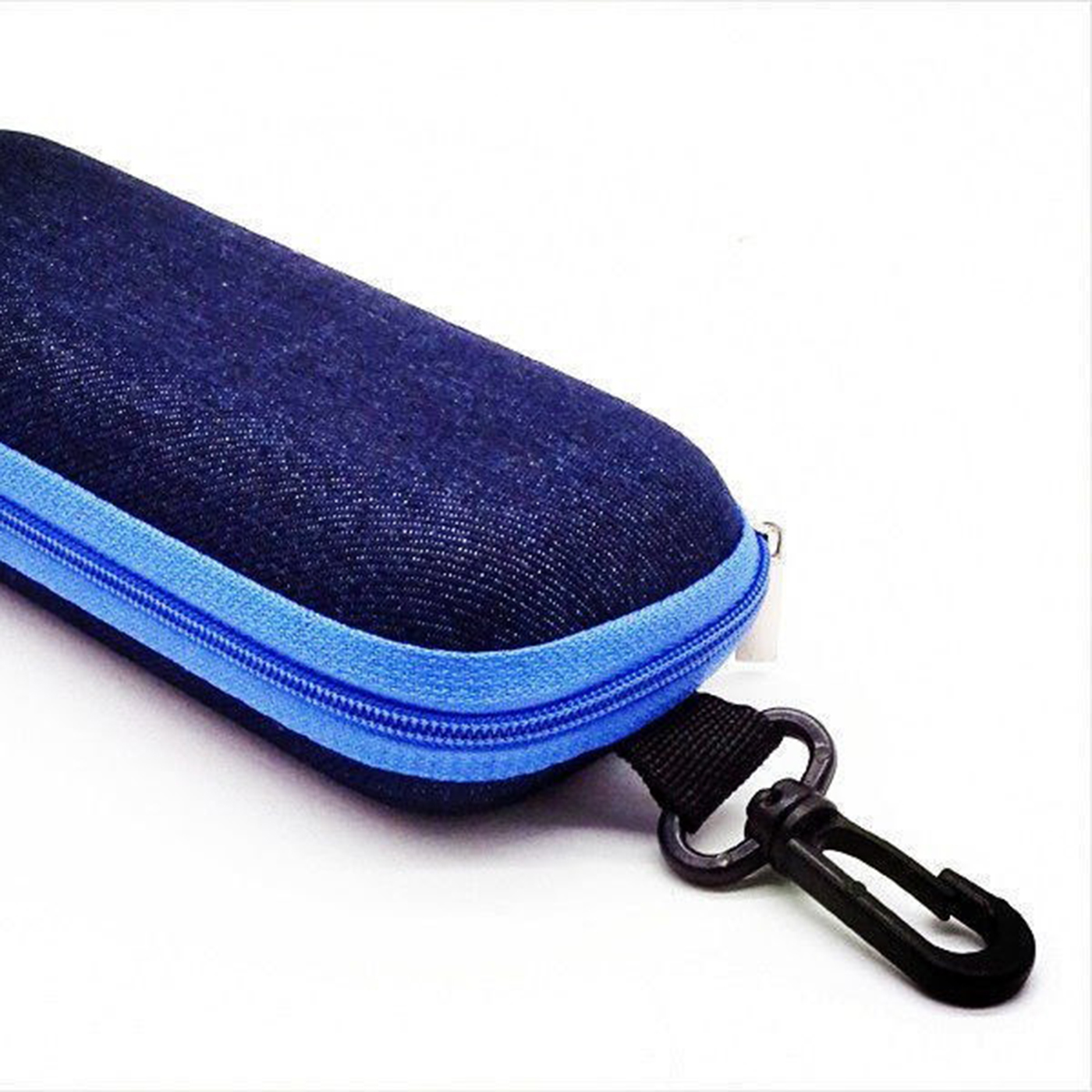 Portable Zipper Eyeglasses Case With Hook2