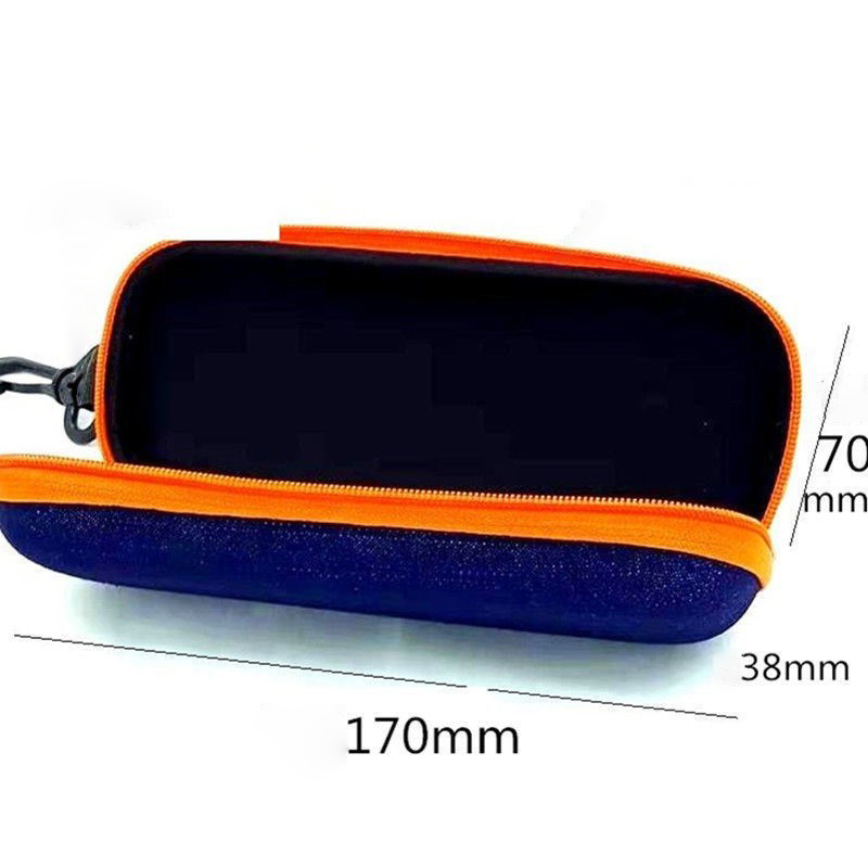 Portable Zipper Eyeglasses Case With Hook3