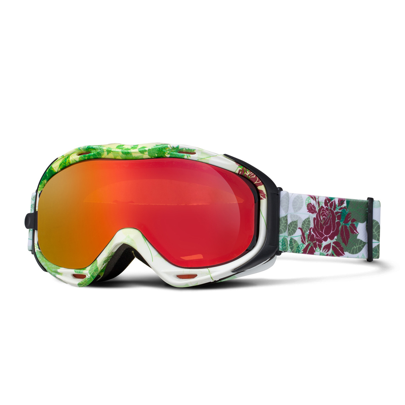 Color Frame Double Layer Ski Goggles2