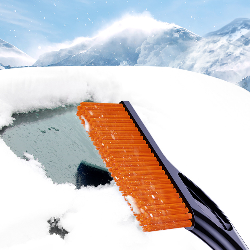 Extendable Snow Brush With Ice Scraper5