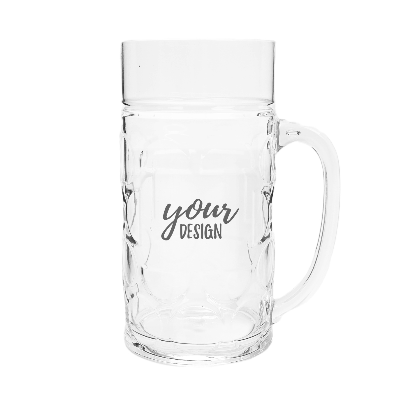 18 oz. PC Plastic Beer Mug With Handle1