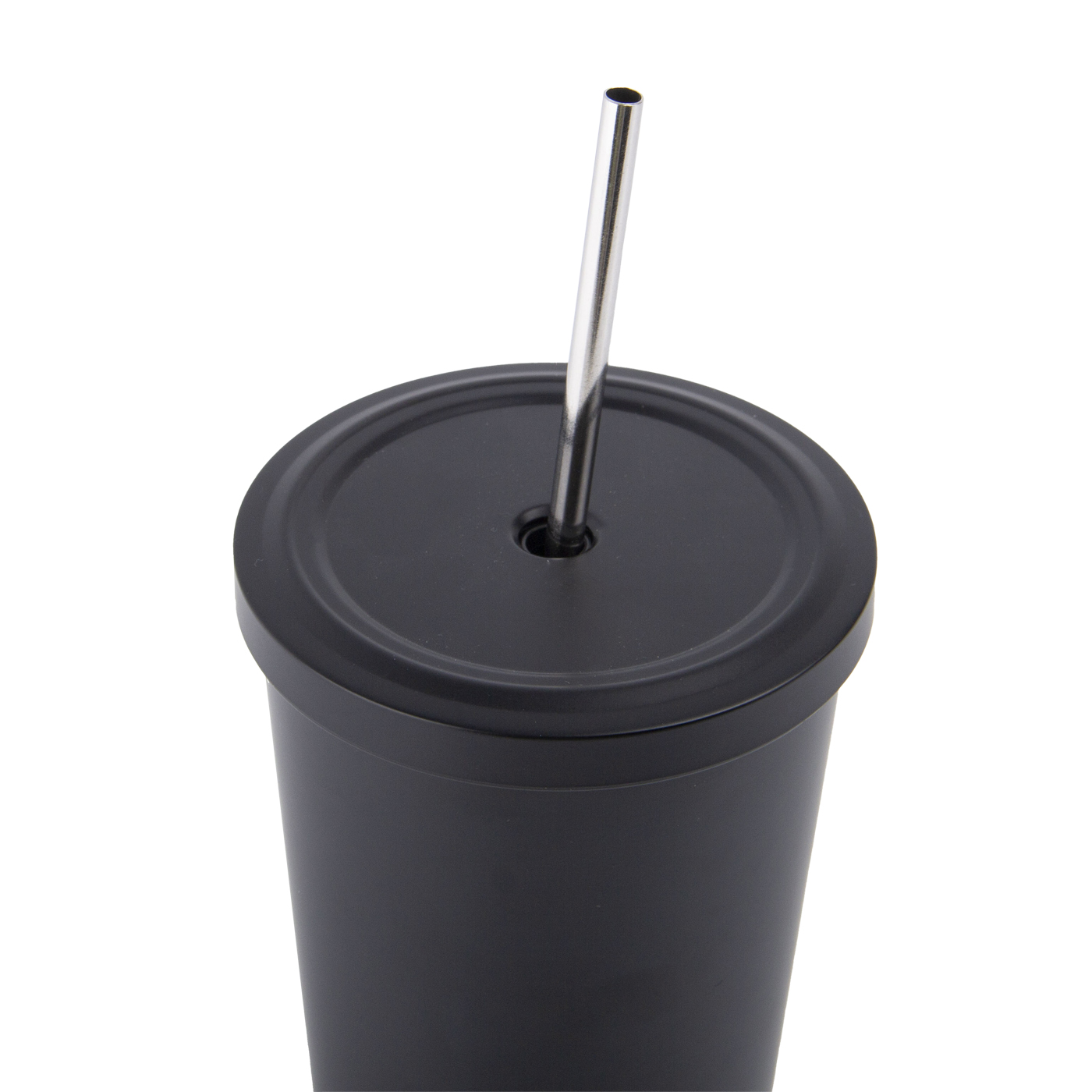 22 oz. Stainless Steel Tumbler With Straw2