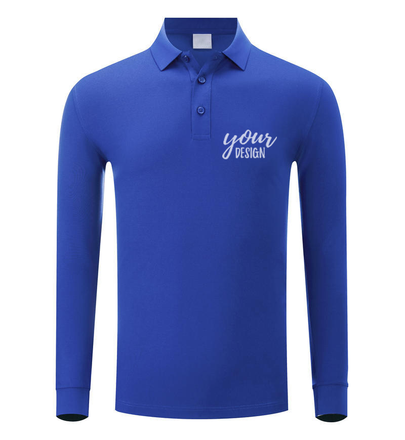 Premium Long Sleeve Polo Shirt1