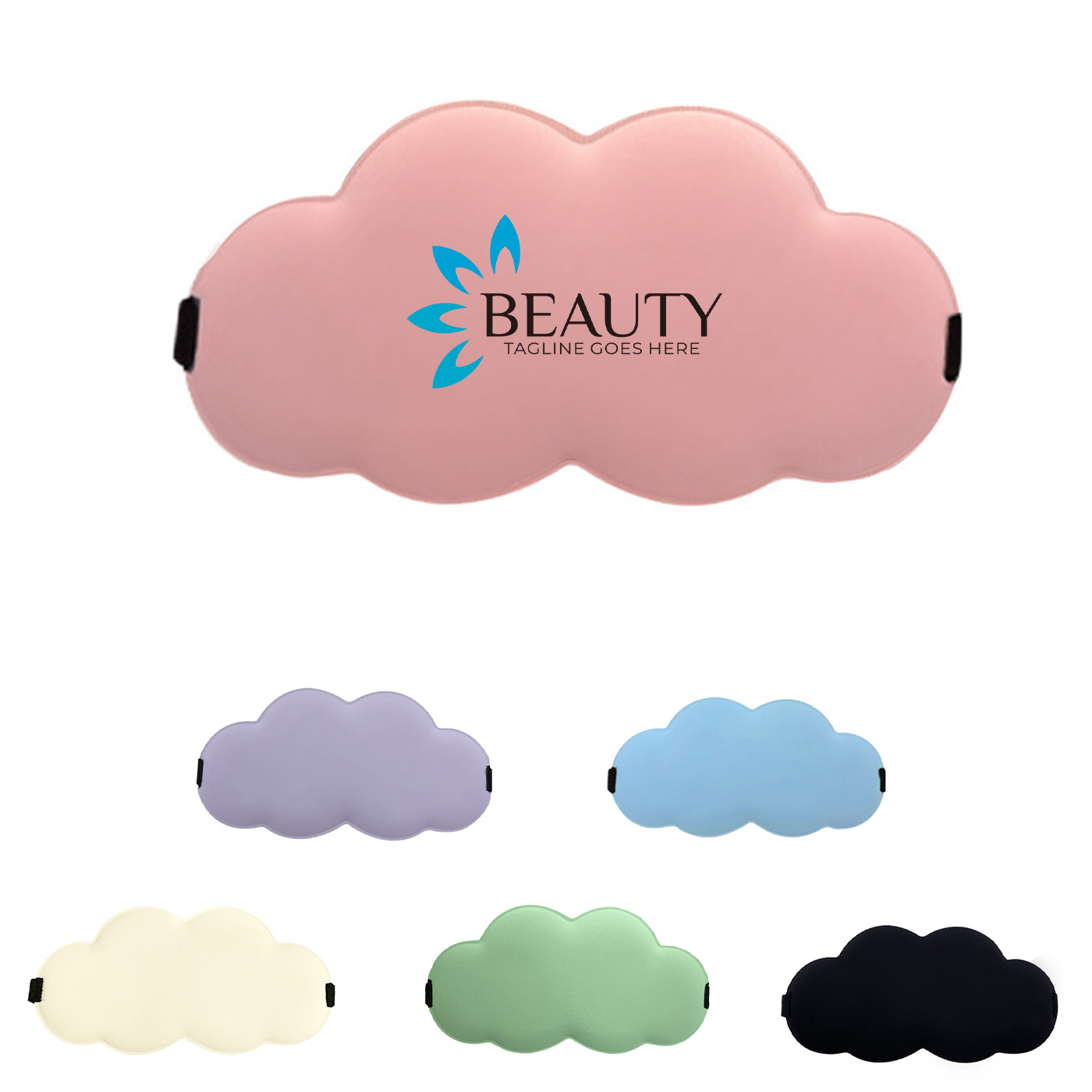 Cloud Shape Ice Silk Eye Mask