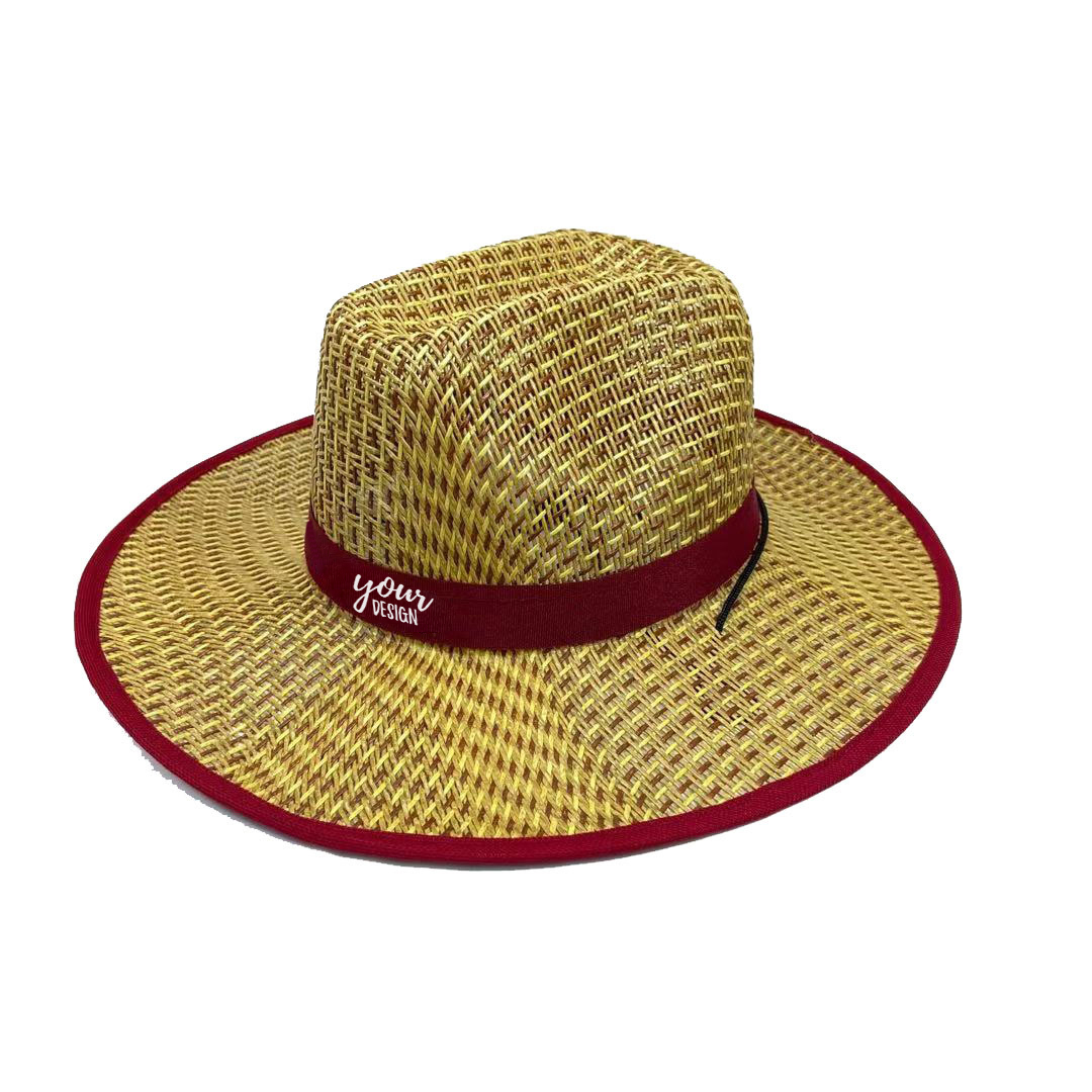 Wide Brim Cowboy Straw Hat1