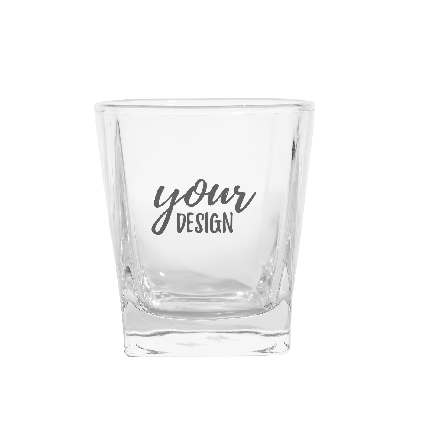 6 oz. Promotional Square Whiskey Glass1