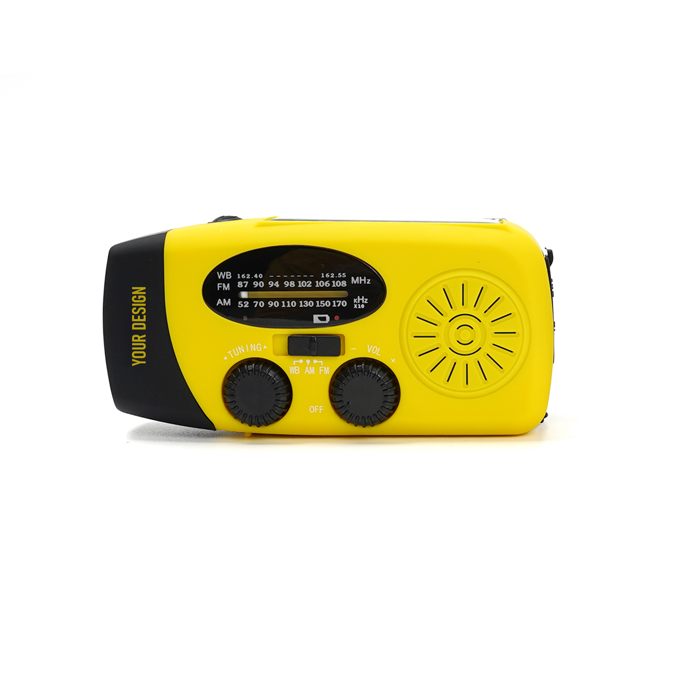 Emergency Solar Hand Crank Dynamo Radio1