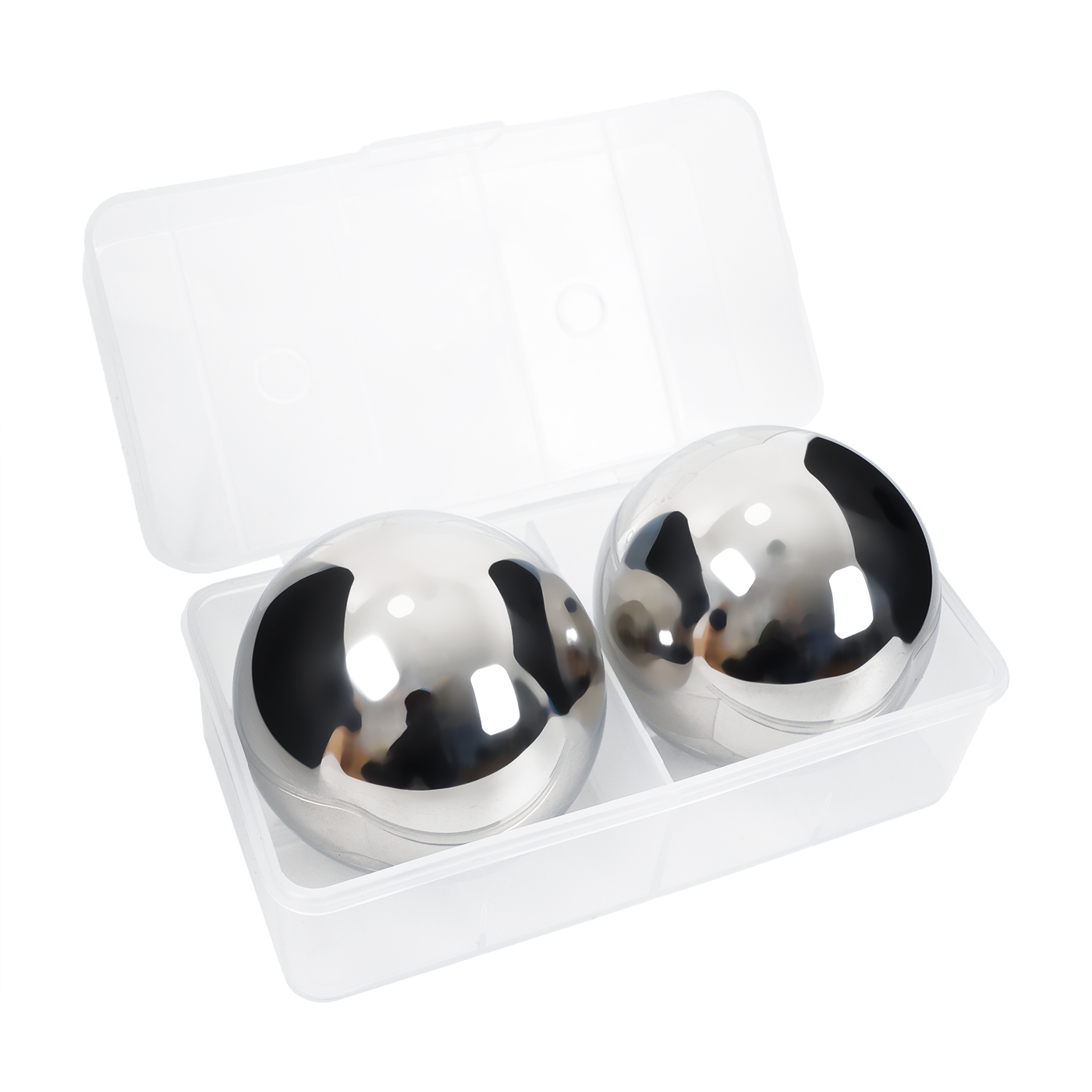 2Pcs Set Stainless Steel Ice Balls With Box3