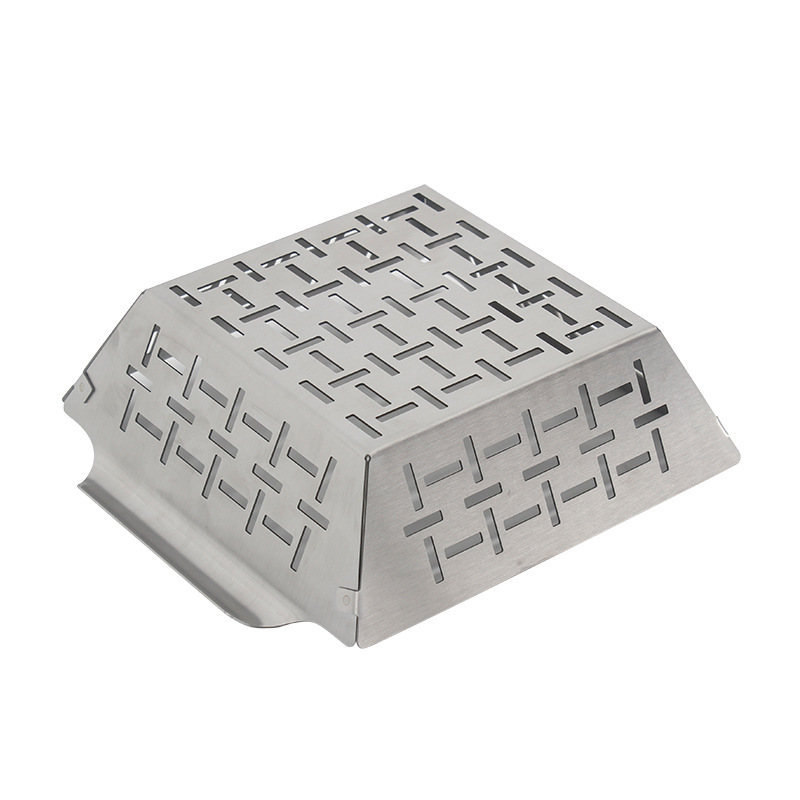 Stainless Steel Square Grilling Basket2