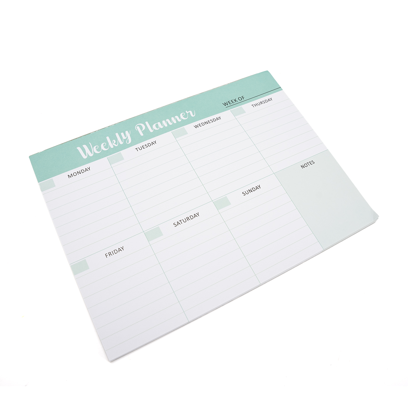 Tear Off Weekly Planner Pad1