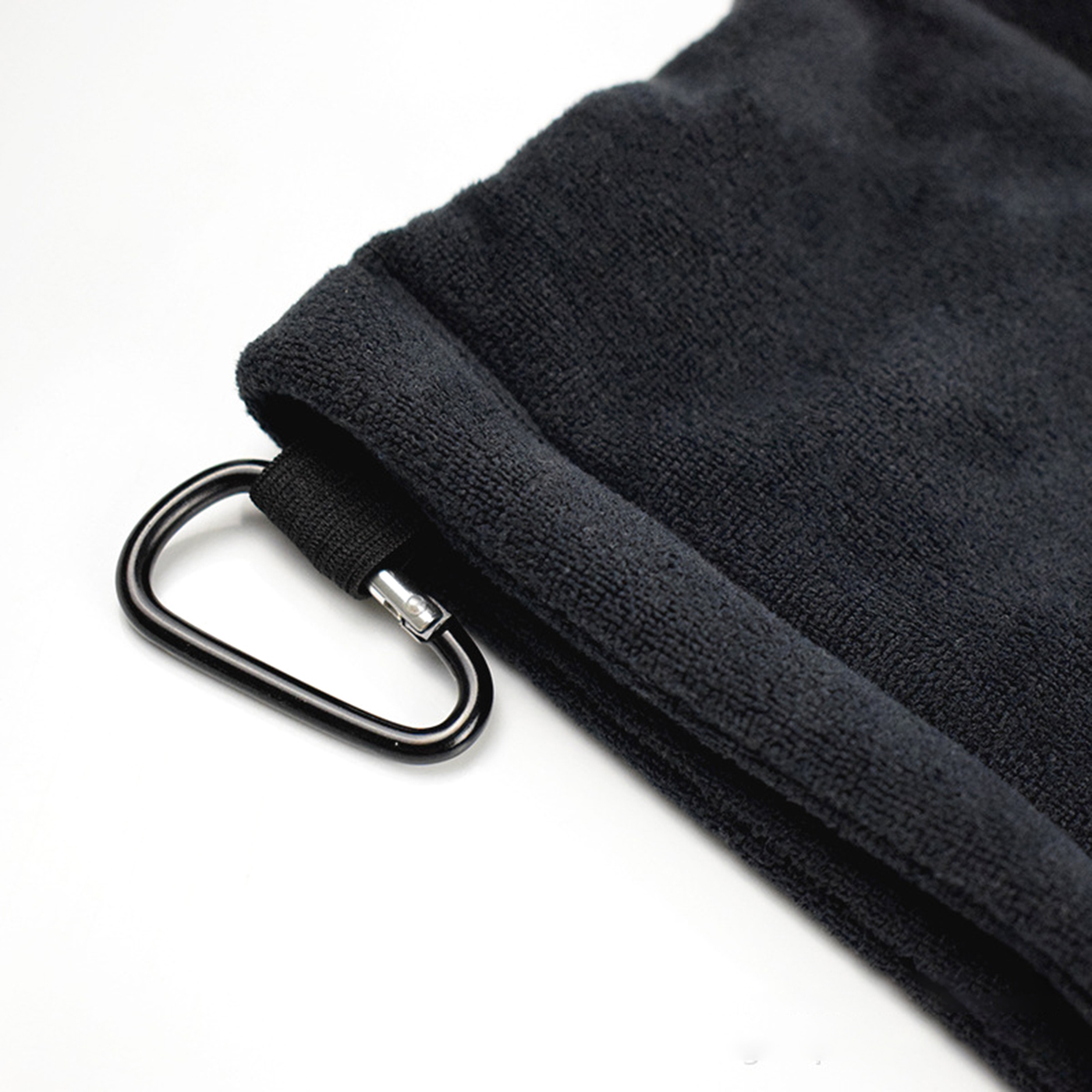 5.5×5.5 Inch Golf Ball Cleaning Towel With Carabiner2