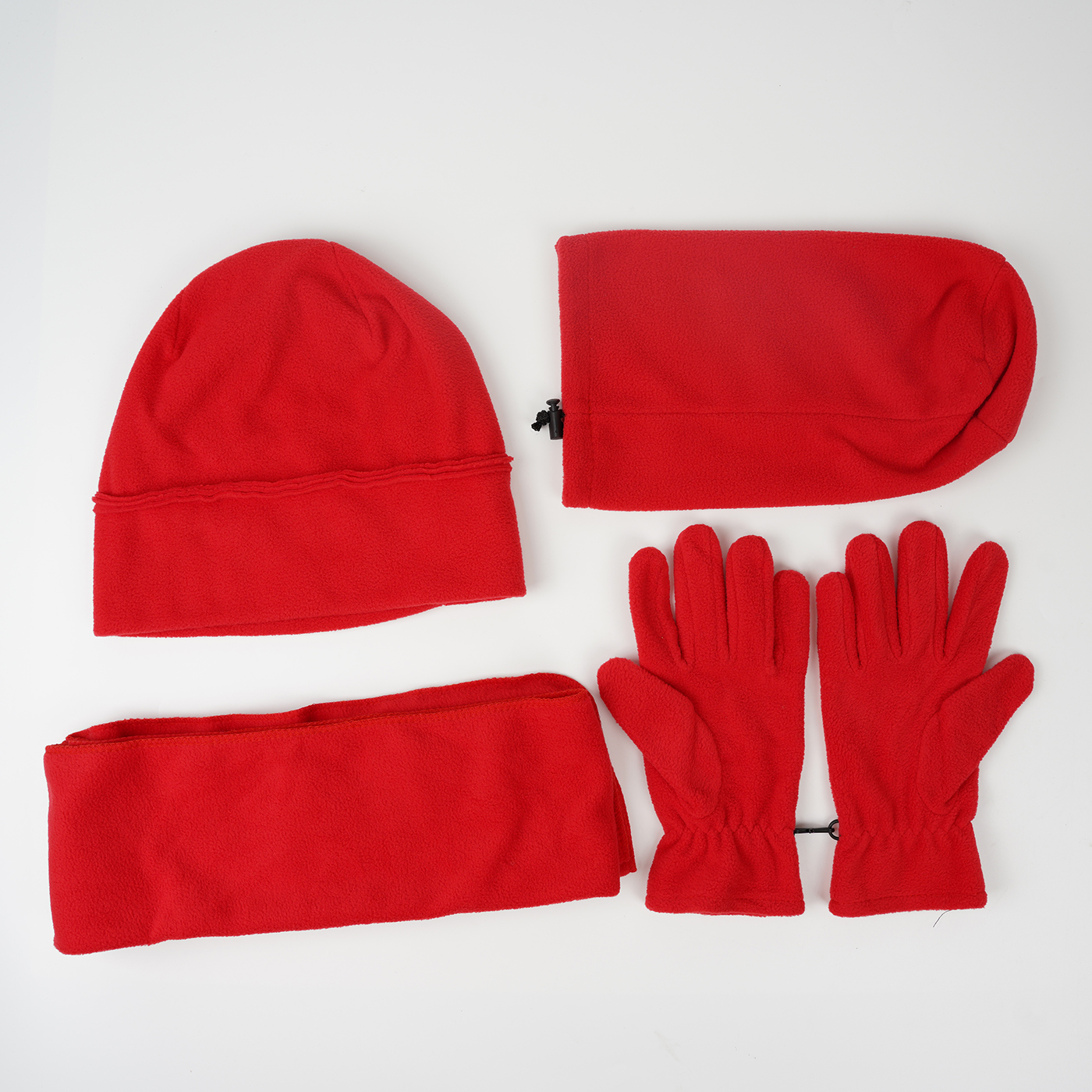 Fleece Winter Set With Drawstring Pouch4