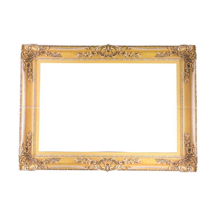 Paper Gold Photo Booth Frame Prop