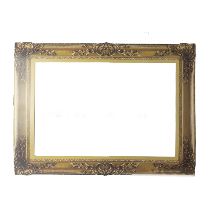 Paper Gold Photo Booth Frame Prop1