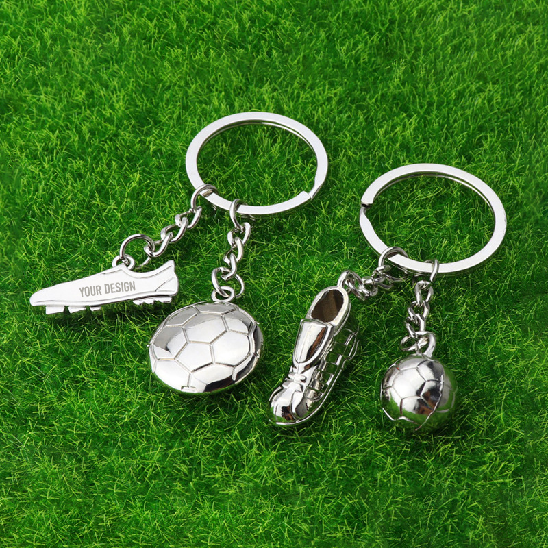 Football Charm Keychain1