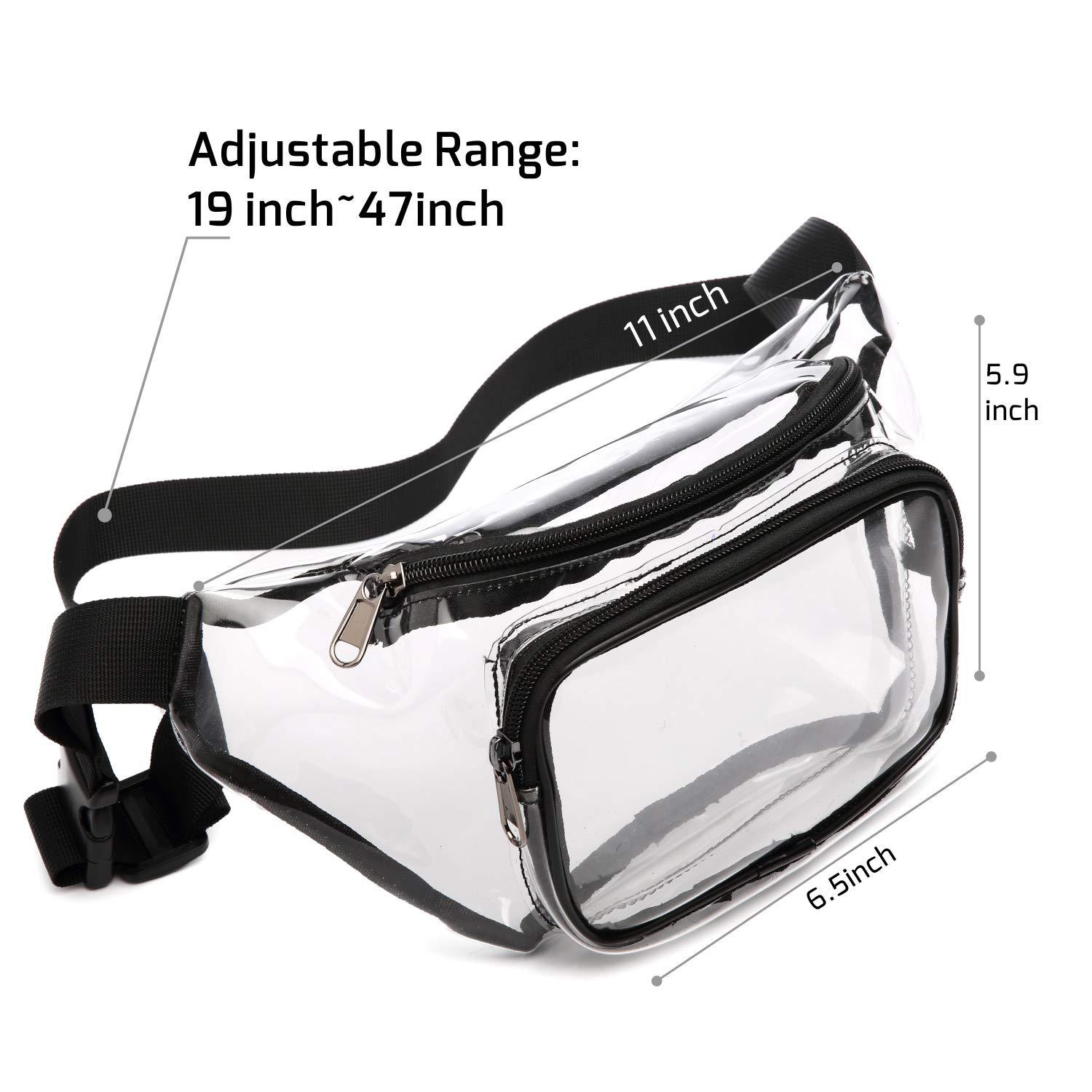 Holographic Clear Fanny Pack2