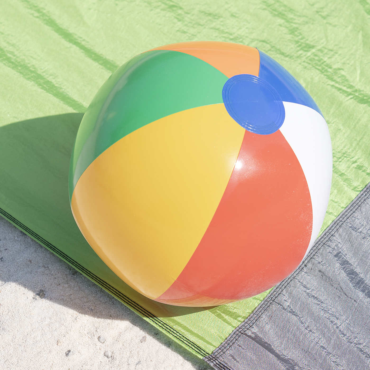 20" Elastic Inflatable PVC Beach Ball4