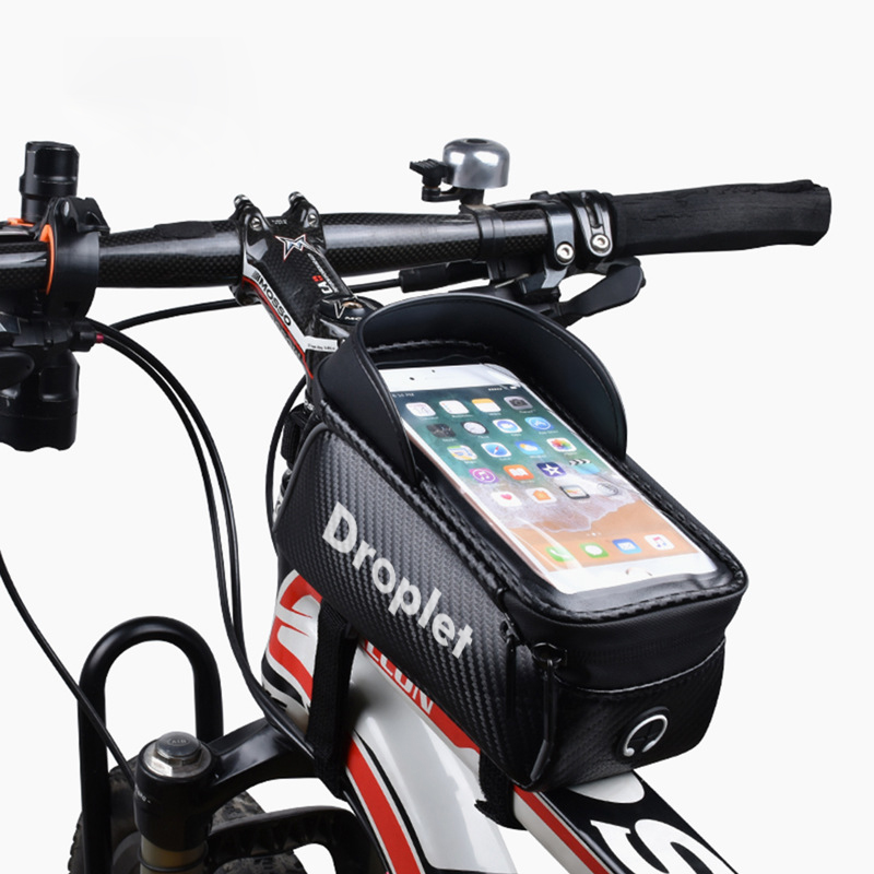 Touchscreen Bicycle Front Frame Bag