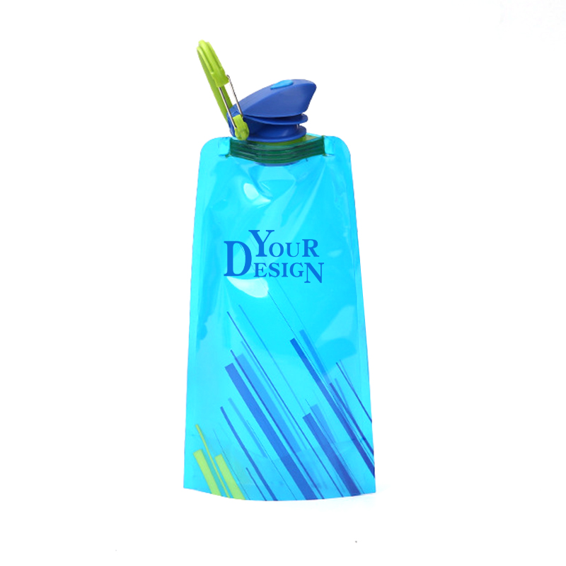 PE Foldable Sports Water Bottle1