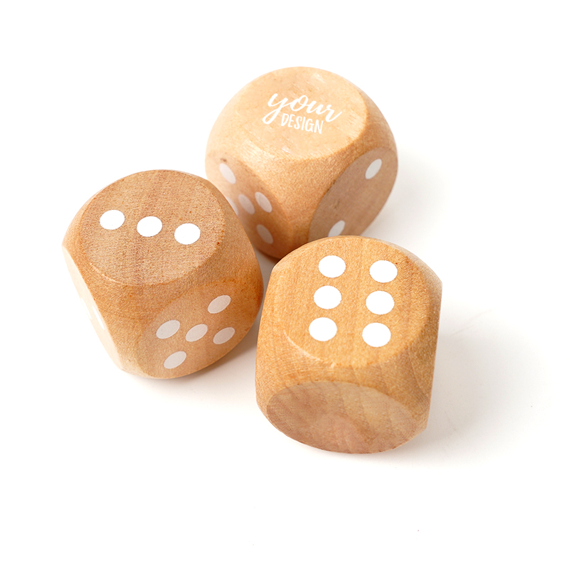 Custom Blank Wooden Dice1