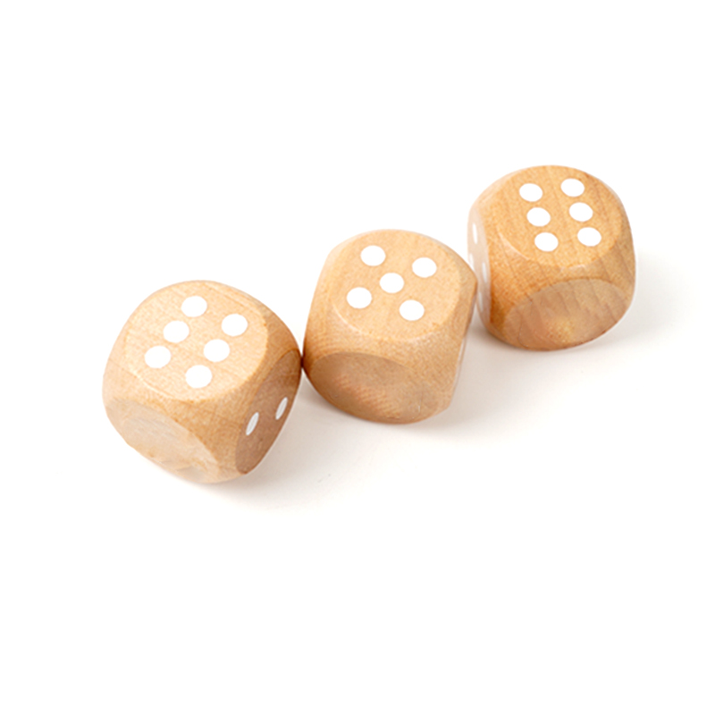 Custom Blank Wooden Dice2