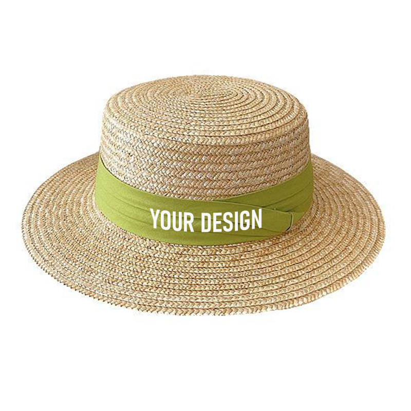 Wheat Straw Sun Hat1