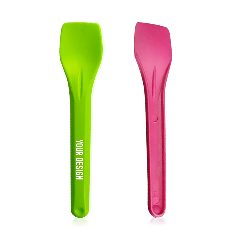 PLA Biodegradable Dessert Spoon1