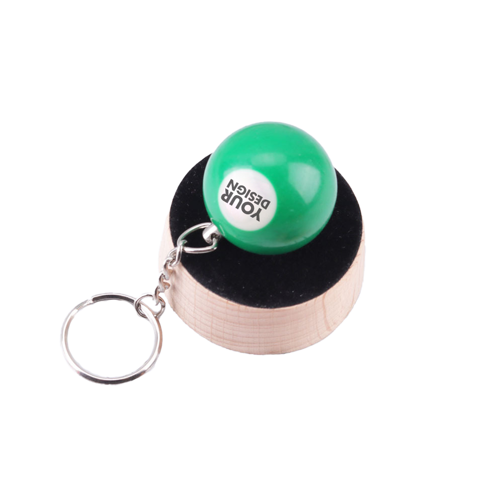 Billiard Ball Keychain1