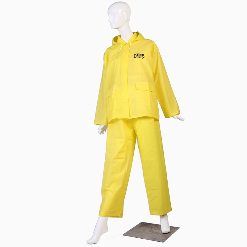 Outdoor EVA Spilt Rain Coat Pant Set1