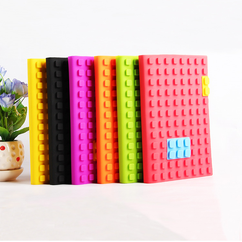 A6 Silicone Buliding Blocks Notebook2