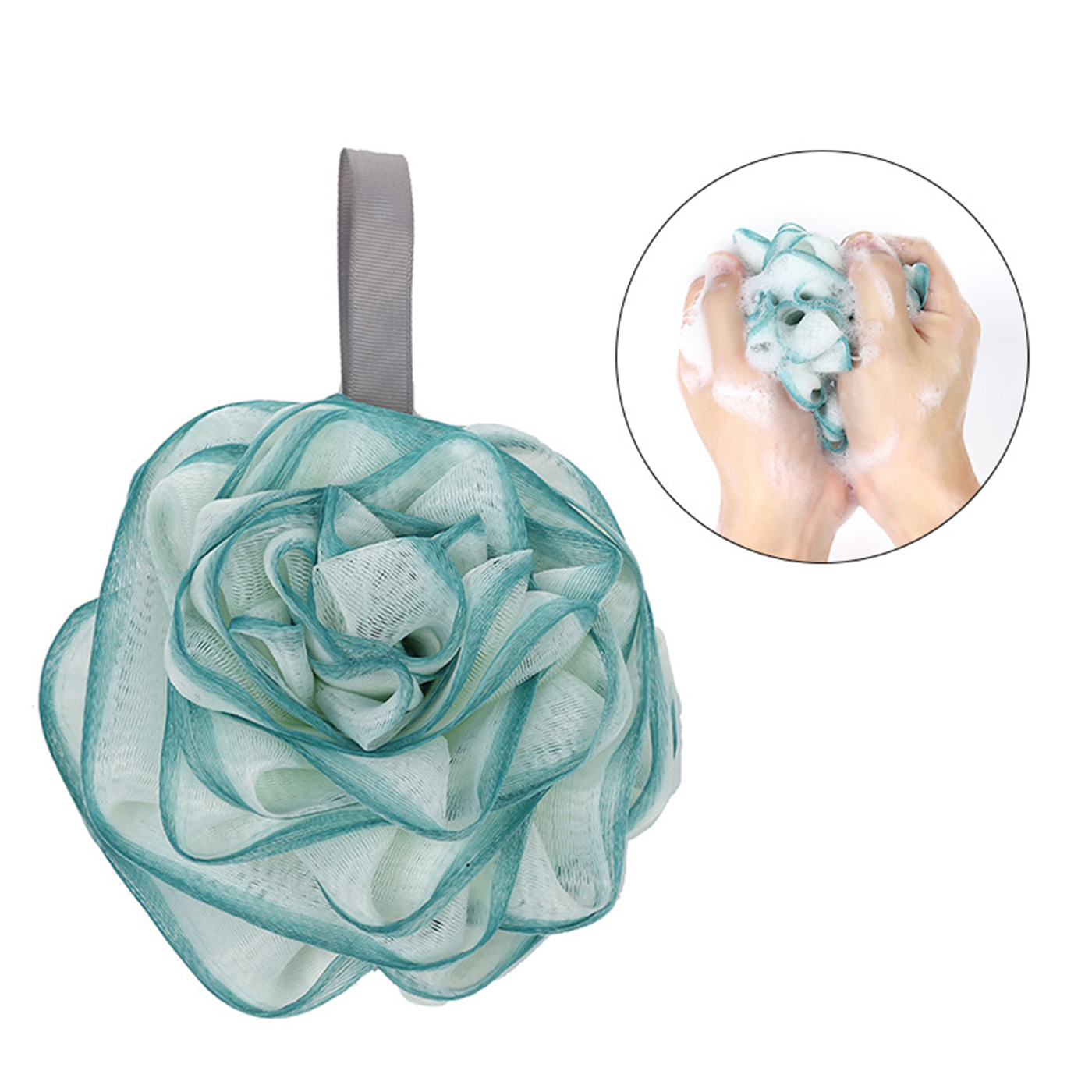 Flower Shaped Shower Ball2