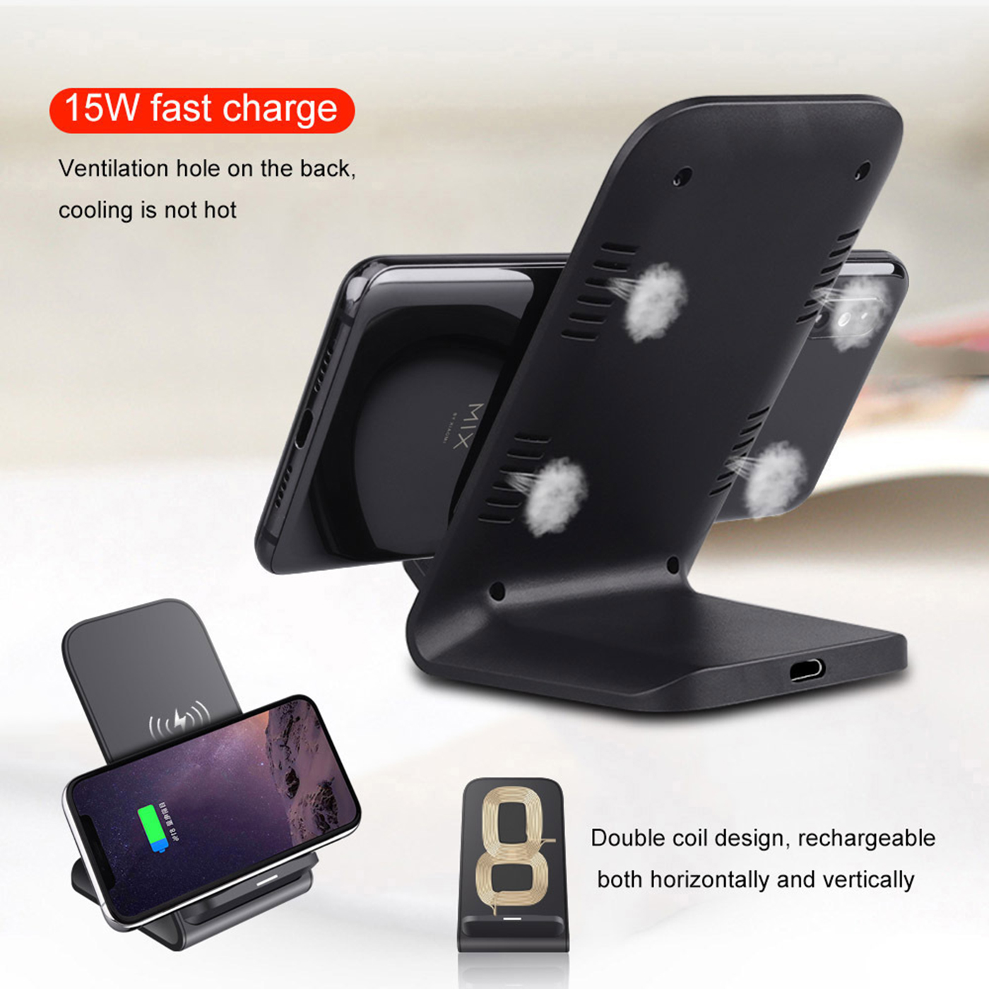 Safer Vertical Wireless Charging Stand3