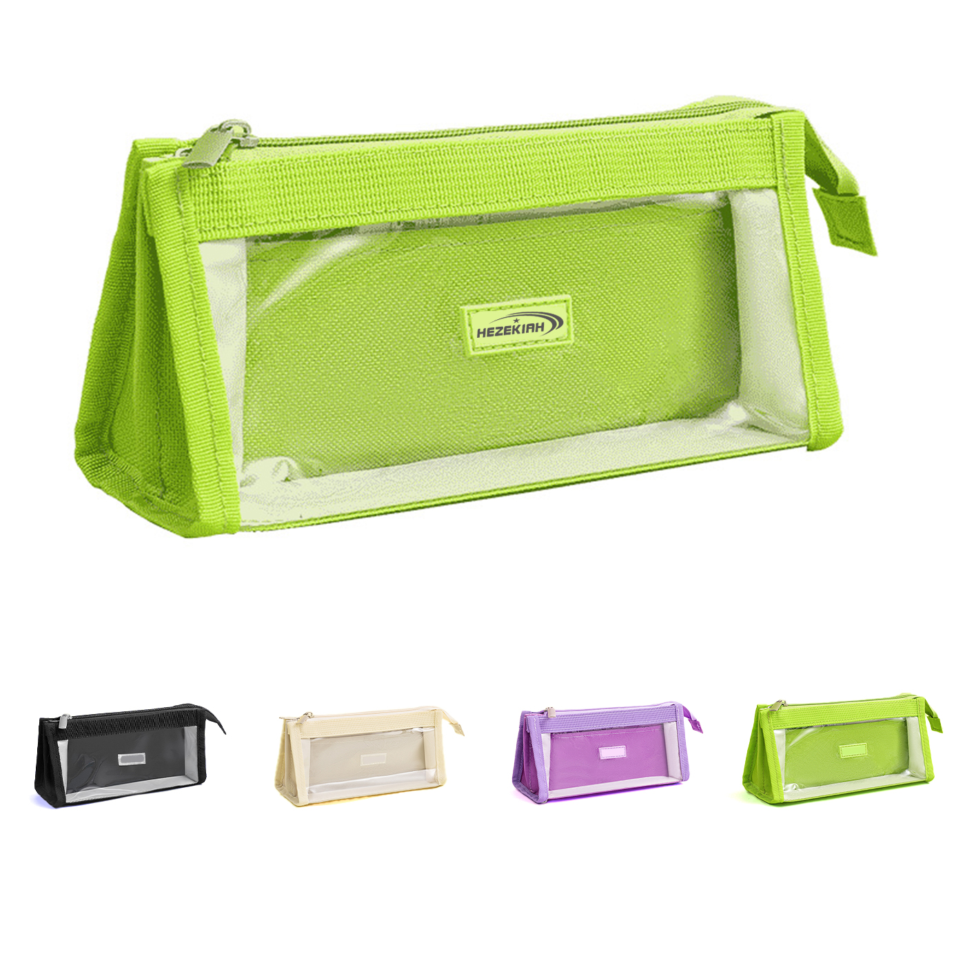 Multi Layer Clear PVC Pencil Case