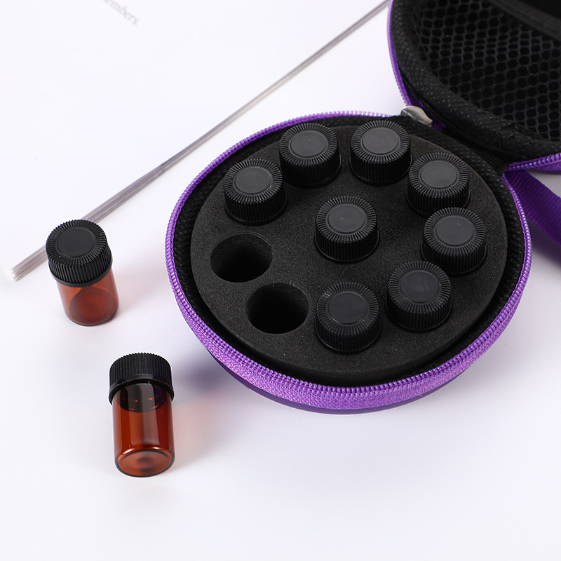 Round Essential Oil Carrying Case2