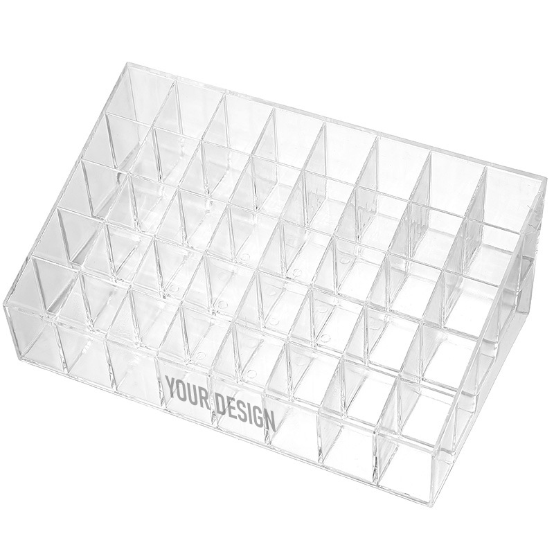 Clear Acrylic Cosmetics Display Stand1