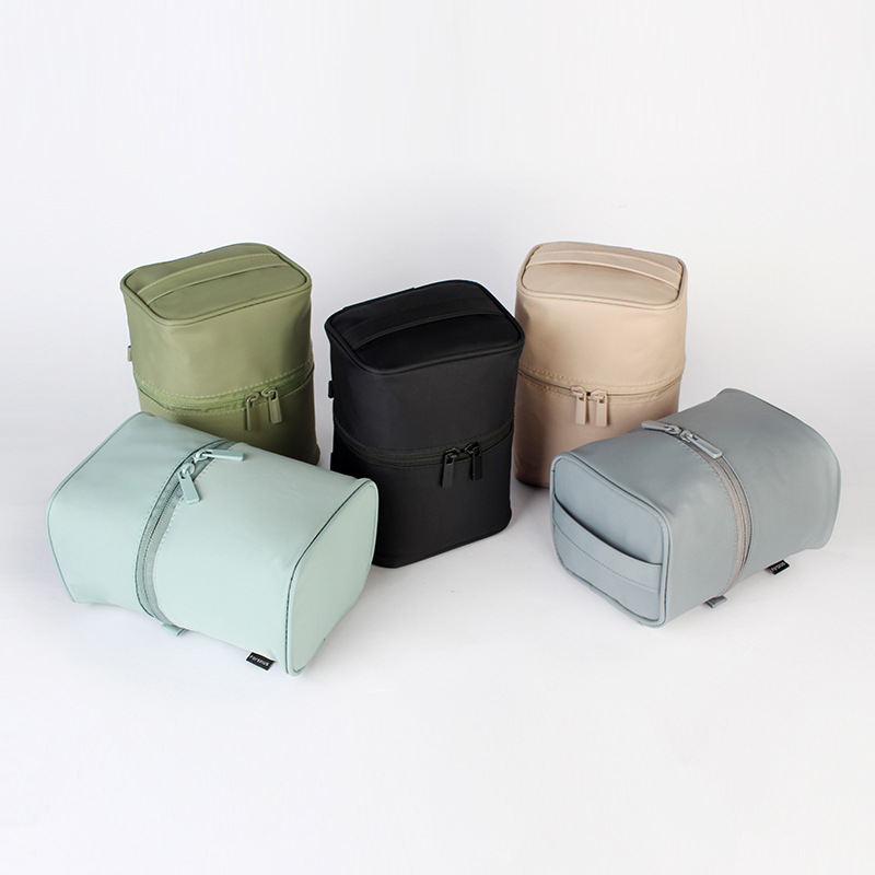 Portable Barrel Shape Cosmetic Bag3