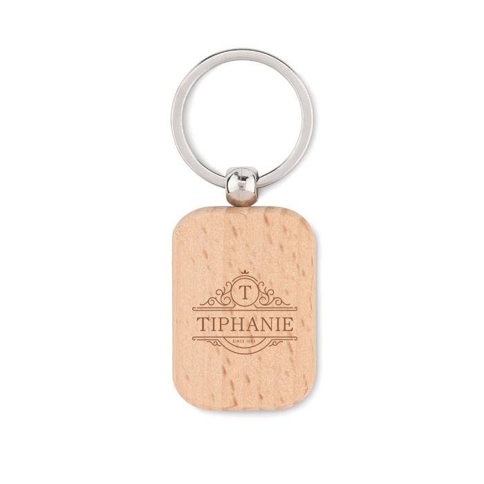 Blank Wooden Key Chain