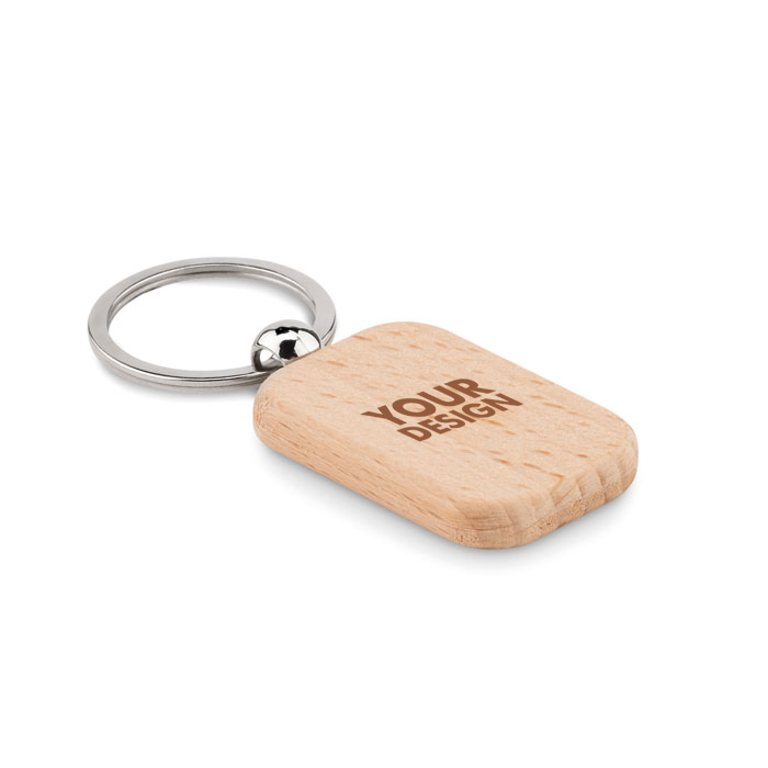 Blank Wooden Key Chain1