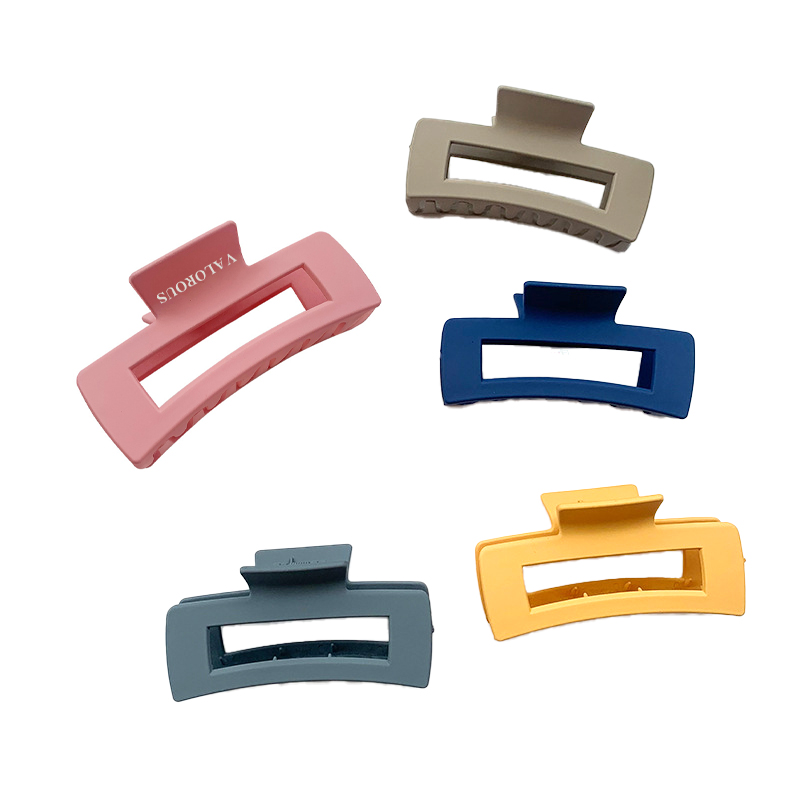 Plastic Square Hair Claw Clip