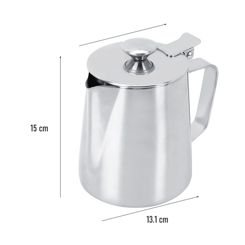 25 oz. Milk Frothing Jug With Lid2
