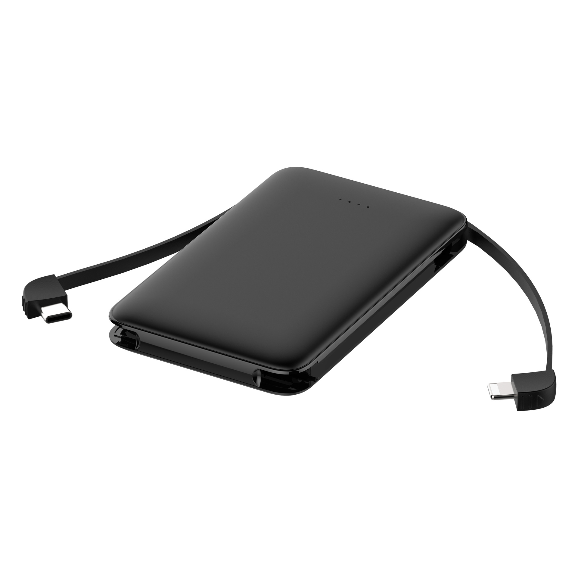 Portable Power Bank With Cables2