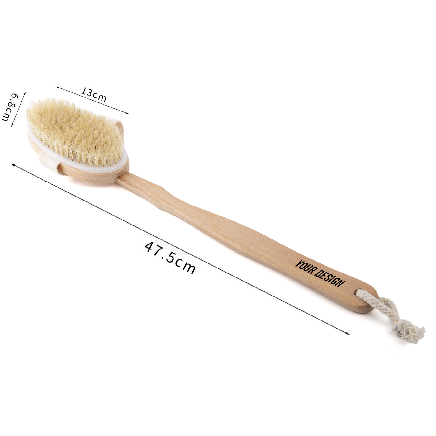 Detachable Shower Brush With Long Handle4